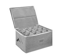 Glassware Storage Containers, Moving Supplies, Cup Organizer, Flexible Wine Glass Box, Protective Dividers for Fragile Drinkware, Kitchen, Cabinet, Travel, Glasses Shelf, 16.93x11.81x10.04 Inches