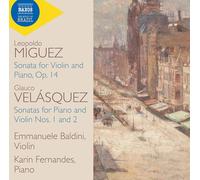 Glauco Velásquez Leopoldo Miguez: Sonata for Violin and Piano, Op. 14/... (CD)