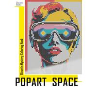 Glavetin - Mystery Coloring Book - PopArt Space: Coloring book by number in Pop Art style
