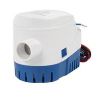 Glayent 1 Pezzo 1100GPH Pompa Automatica per Acqua per Imbarcazioni Marine 12V Pompa di Sentina In Plastica Sommersa Motore per Imbarcazioni e Casa Galleggiante Idrovolante