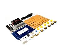 Glayent 1 Set Kit di Gioco Fai da Te Snake Plane Pixel Kit per La Creazione di Console di Gioco con In Acrilico