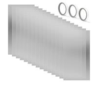 Glayent 15PCS Sandblast Cabinet Lens Cover 58,4 x 27,9 cm Abrasivo Finestra Sabbiatura Gabinetto Interno Lens Protector Clear Sand Blast Film
