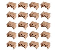 Glayent 20pz 6 Occhiali da Vista in Pollice DIY 3D VR Realtà Virtuale per Cartone