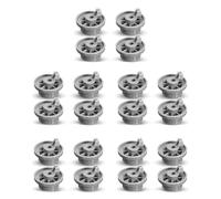 Glayent 20x Ruote Cestello Inferiore Inferiore Lavastoviglie Compatibili per e 165314 Ricambi Lavastoviglie Rulli Inferiori