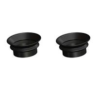 Glayent 2X Casco Binoculare Occhiali per Visione Notturna Occhiali Protettivi nel Gomma Coppe Protettive per Oculari Protezioni Parti per Microscopio L24