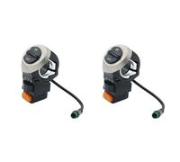 Glayent 2X Interruttore 3 nel 1 per Bici Elettrica Scooter Elettrico Lampada Anteriore Segnale Acustico Accendi/Spegni La Luce Pulsante Interruttore Luce per Bicicletta Elettrica