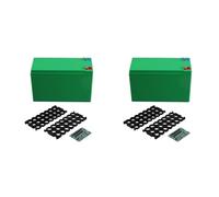 Glayent 2X Scatola di Stoccaggio per Batterie al Litio 12V 18650 per Batterie DIY per Batteria In ABS 3S40A