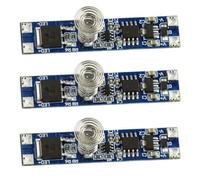 Glayent 3X 5V-24V 8A Smart LED Intelligente Dimmer Modulo Sensore Capacitivo PCBALED Dimmer Control Touch Switch