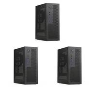 Glayent 3X A09 HTPC Computer Case Mini ITX Gaming PC Chassis Desktop Chassis USB 3.0 Computer Case Home Computer Case Nero