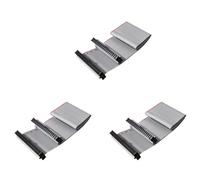 Glayent 3X Dati Sostitutivo A 40 Pin IDE Femmina-Femmina di Prolunga Dati IDE A Doppia da 30 cm per Disco Rigido del Server