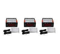 Glayent 3X ETC-974 Regolatore di Temperatura Digitale Termostati per Microcomputer Termostato Allarme di Refrigerazione Sensore 220V