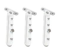 Glayent 3X Limitatore di Finestra Fermo di Posizione Stopper Battente Brace Porta di Sicurezza Domestica Finestre di Blocco del Telaio di Sicurezza Dei Bambini