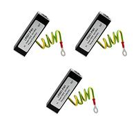 Glayent 3X Telefono Fax Protezione Contro Le Sovratensioni RJ11 Kl01-P4H Nero RJ11 ADSL