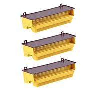 Glayent 3X Trappola per Polline di Plastica Strumenti per La Conservazione Delle Ingresso Vassoio Pollen Collector Apicoltore Apicoltore Forniture Strumenti