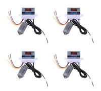 Glayent 4X Regolatore di Umidità Digitale Igrometro Interruttore di Controllo Umidità 0-99% Rh Igrostato con Sensore di Umidità AC220V