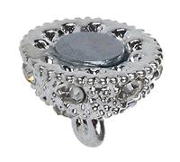 Glayent 5 pezzi 10 mm chiusura magnetica strass colore