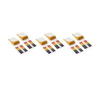 Glayent 6 Set 160 Strisce 1-14 PH Cartina di Tornasole Strisce Reattive per PH Acqua Cosmetici Strisce di Carta Reattiva per Terreno PH con Scheda di Controllo