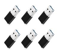 Glayent 6X Adattatore per Lettore di Schede di Memoria Mini USB 3.0 in Alluminio per Scheda Micro-SD/Adattatore per Lettore di Schede TF Pc Computer Laptop