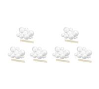 Glayent 6X Kit Progetto Solare, PlanetModel Crafts 14 Palline Sfere di Polistirene di Dimensioni Miste per Progetti Scientifici Scolastici