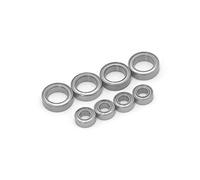 Glayent 8 cuscinetti a sfera 4 x 8 x 3 mm 8 x 12 x 3,5 mm per E18 1/18 RC auto ricambi A949 A959 A969 A979 A959-B A949-33 A949-36