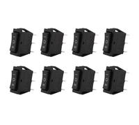 Glayent 8X Ac15A/250V 20A / 125V 3 Pin Spdt On-Off-On Interruttore A Bilanciere A Scatto A 3 Posizioni