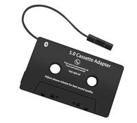 Glayent Convertitore adattatore universale Bluetooth 5.0, cassetta senza fili a nastro per auto, durevole, facile da usare