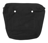 Glayent Inserto in Tela Resistente Impermeabile Inserto Interno con Fodera Tasca con Cerniera per Borsa Obag o Bag Mini Nera