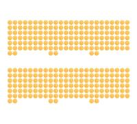 Glayent Palline da -Pong da 40 Pezzi da 300 mm, Palline da Pong, Casuali Giallo /