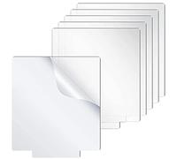 Glayent Pannello in vetro acrilico colato per LED luce piedistallo tavolo progetti di visualizzazione fai da te luci LED per progetti 6 pezzi