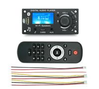 Glayent Scheda Decodificatrice MP3 con Display A Schermo LCD Modulo Bluetooth Prodotti Fai da Te Parti Scheda Amplificatore Audio