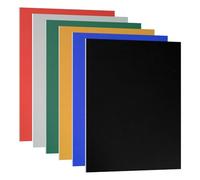 Glayent Set di Fogli di Alluminio Anodizzato da 3,3x2,1x1/32 Pollici, Spazi Vuoti per Incisione Spessi 0,8 mm per Incisione e DIY