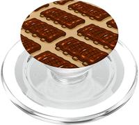 Glazed BBQ Ribs Illustration for Grill Lovers and Pitmasters PopSockets PopGrip per MagSafe