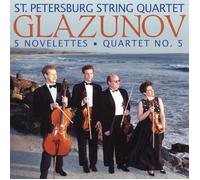 Glazunov 5 Novelettes, Quartet No.5 (St, Petersburg String Quartet) (CD) Album