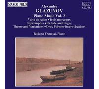 Glazunov, a. - Piano Music-Volume. 2