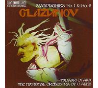 Glazunov, A. - Sym 1 (E Major) Op. 5/Sym 6 (Cm) Op. 58