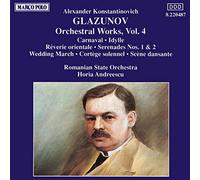 Glazunov Alexander K - Carnaval,Overture Op.45,Idylle N.1,