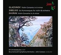 Glazunov/ Christodoulou/ Bournemouth Symphony - Violin Concerto / 6 Humoresques / Violin Concerto