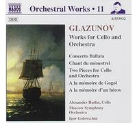 Glazunov: Orchestral Works, Volume 11, Works for Cello and Orchestra by Naxos (2006-08-01)