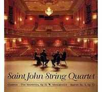 Glazunov/ Shostakovich/ Saint John String - Saint John String Quartet