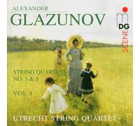 GLAZUNOV String Quartets No 3 & 5 (CD)