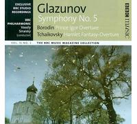 Glazunov: Symphony, No. 5 , Borodin: Price Igor Overture, Tchaikovsky: Hamlet Fantasy Overture