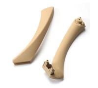 GLBLPEXELR Lato Guida Inner Maniglia Portiera Per BMW Serie 3 E90 E91 E92 2004-2012 Maniglia Per Portiera Passeggero Interna In Fibra Di Carbonio(Beige-Set-Left)