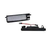 GLBLPEXELR Luce targa Per Citroen C1 2014-2021 Luci targa a LED Lampade tag Coppia luci
