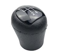 GLBLPEXELR Pomello del cambio in pelle Per Twingo Per Scenic Per Megane Laguna Kangoo II 2 MK2 172 18 Leva Del Pomello Cambio Shifter Stick Pen Head Pallamano(Glossy Black)