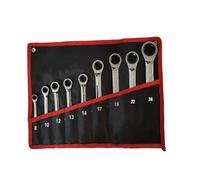 GLBMLMTHZP 1 pz chiave a cricchetto combinata metrica, anello dentato, chiave dinamometrica e chiave a bussola, dado, strumenti for la riparazione, un set di chiavi(9pcs)