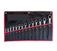 GLBMLMTHZP 1 pz chiave a cricchetto combinata metrica, anello dentato, chiave dinamometrica e chiave a bussola, dado, strumenti for la riparazione, un set di chiavi(14pcs G)