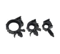 GLBMLMTHZP 150 Fascette fermacavi for Montaggio a Pressione e Clip di instradamento for Cavi for Auto, universali, Adatte for Camion, berline, UTV, Motori, Cinghie autobloccanti