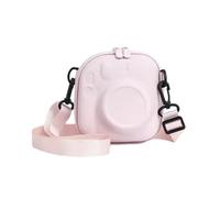GLBMLMTHZP Adatto for Fujifilm Instax Mini 7+ 8/9/11/12/40 Borsa for fotocamera EVA Custodia rigida universale for for tracolla Borsa per fotocamera(Roze)