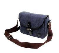 GLBMLMTHZP Borsa foto della borsa retro della fotocamera adatta for Olympus Pen E-PL9 E-PL8 E-PL7 E-PL6 E-PL5 E-P5 E-P5 PEN-F E-P5 E-P3 Pen-F E-PL3 E-PL2 E-P2 E-P1 SP-100 borsa fotografica(Blauw)