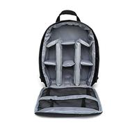 GLBMLMTHZP Zaino della borsa della fotocamera digitale impermeabile SLR Macchina fotografica robusta fotocamera foto zaino zaino borsa borsa adatta for Nikon Fit for Canon borsa fotografica(Seize If G